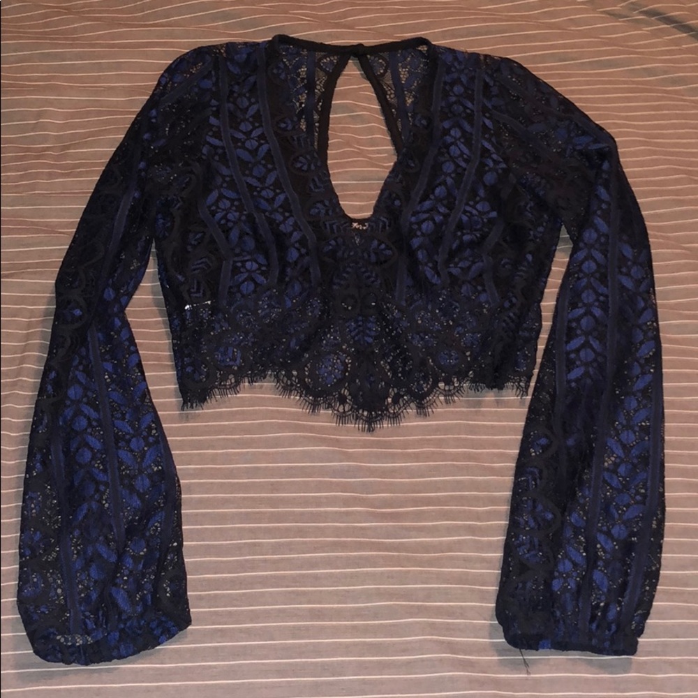 For Love and Lemons Crop top